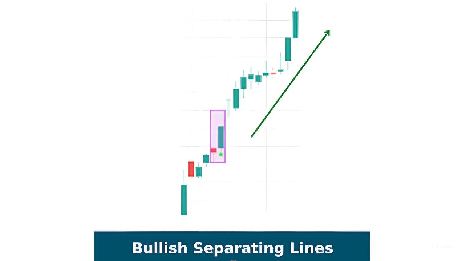 Nến Bullish Seperating lines